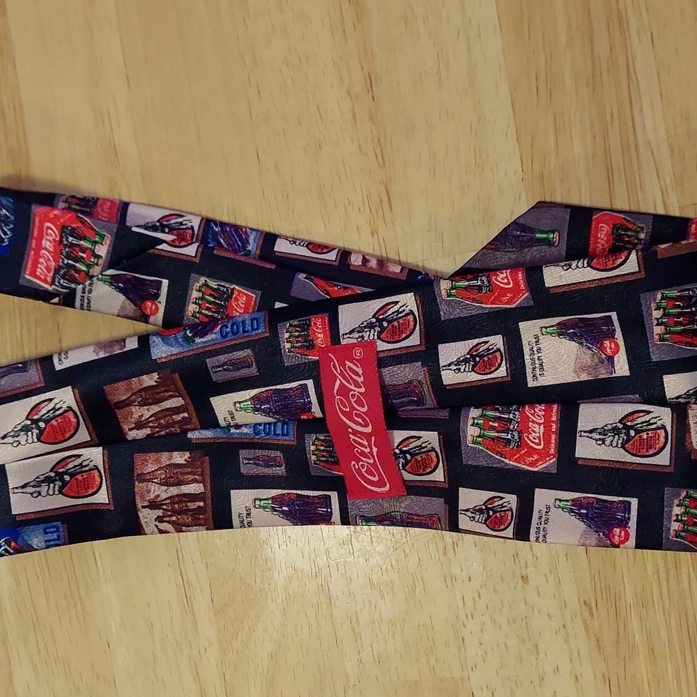 Novelty Coca-Cola Bottle Tie